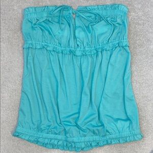🆕 Turquoise Strapless Top XL
